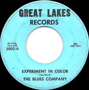 She's Gone / Experiment In Color - The Blues Company