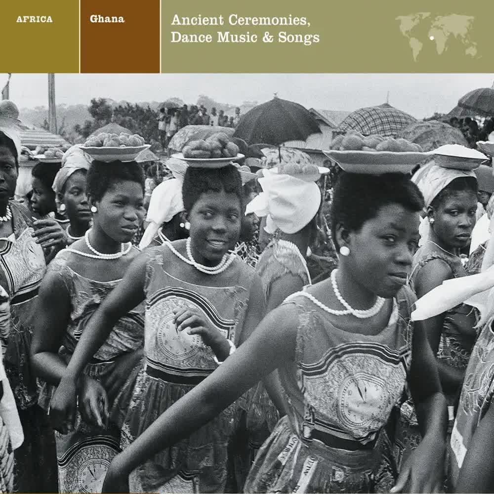 EXPLORER SERIES- AFRICA - Ghana- Ancient Ceremonies - Dance Music & Songs - Nonesuch Explorer Series