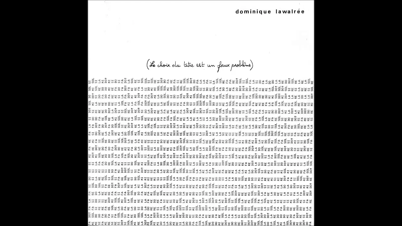 Brins D'Herbe - Dominique Lawalrée