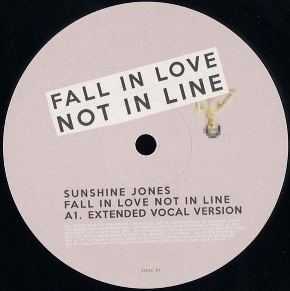 Fall In Love Not In Line - Sunshine Jones