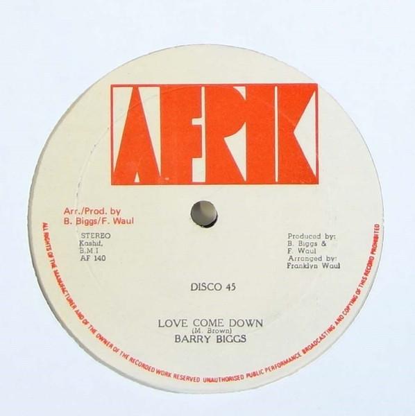 Love Come Down - Barry Biggs