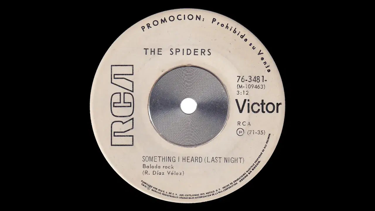 Now / Something I Heard (Last Night) - The Spiders