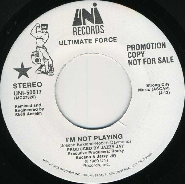 I'm Not Playing - Ultimate Force
