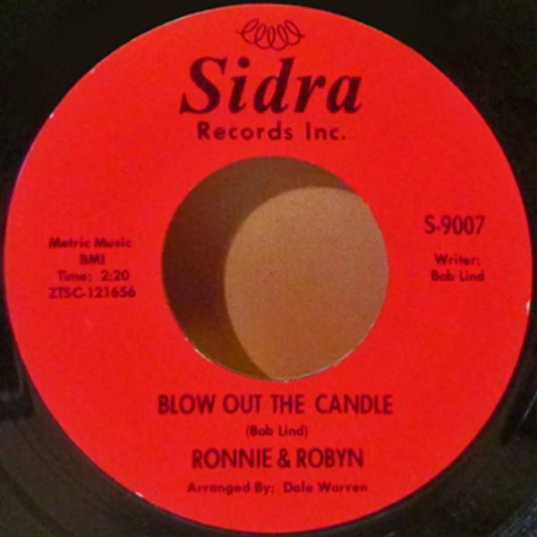 Blow Out the Candle / Sidra’s Theme (instrumental) - Ronnie And Robyn