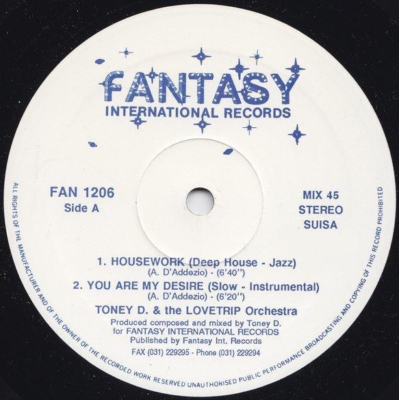 You Are My Desire - Tony D & The Lovetrip Orchestra