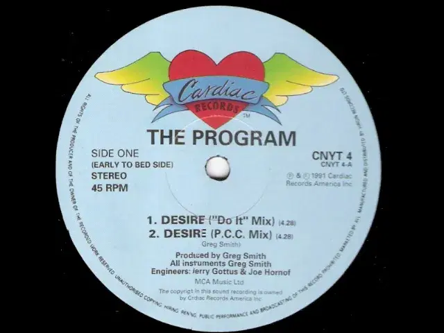 Desire - the program