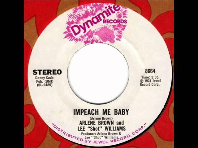 Impeach Me Baby / You Gonna Miss Me Baby - Arelean Brown