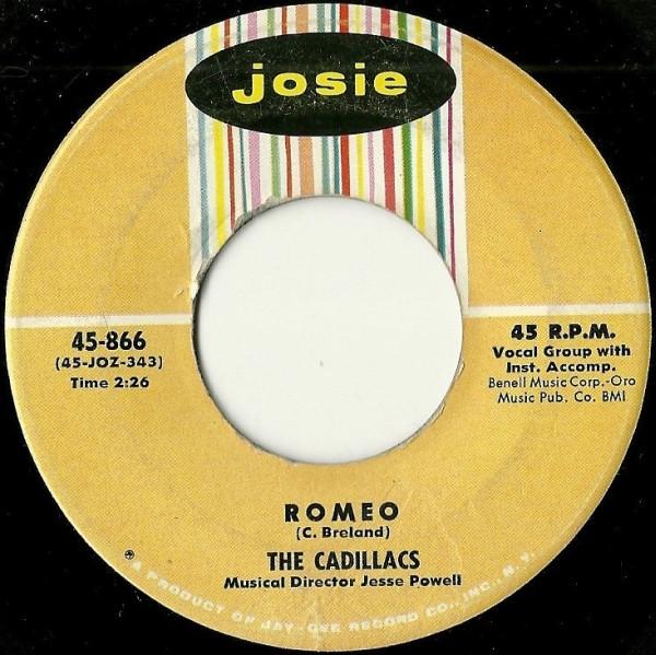 Romeo / Always, My Darling - The Cadillacs