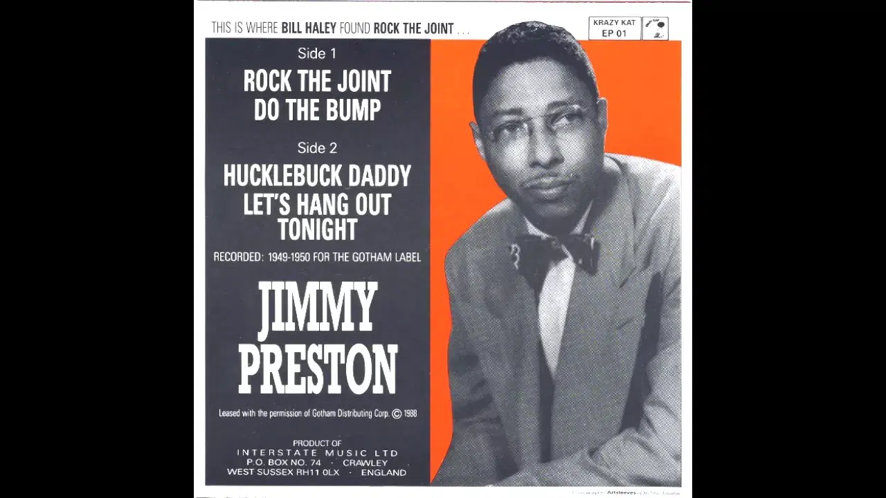 Black And White Roots Of Rock And Roll - Vol 1 - Jimmy Preston And The Prestonians