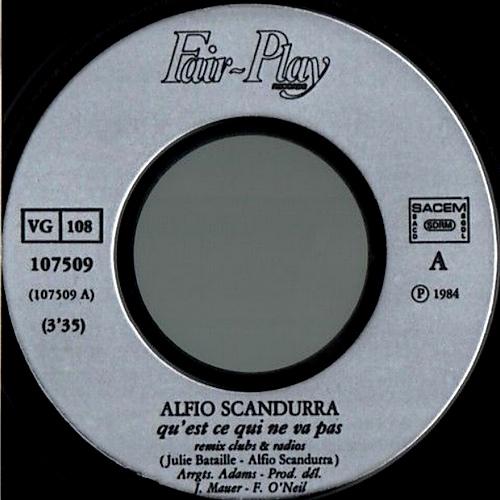 Qu'est Ce Qui Ne Va Pas ? - Alfio Scandurra