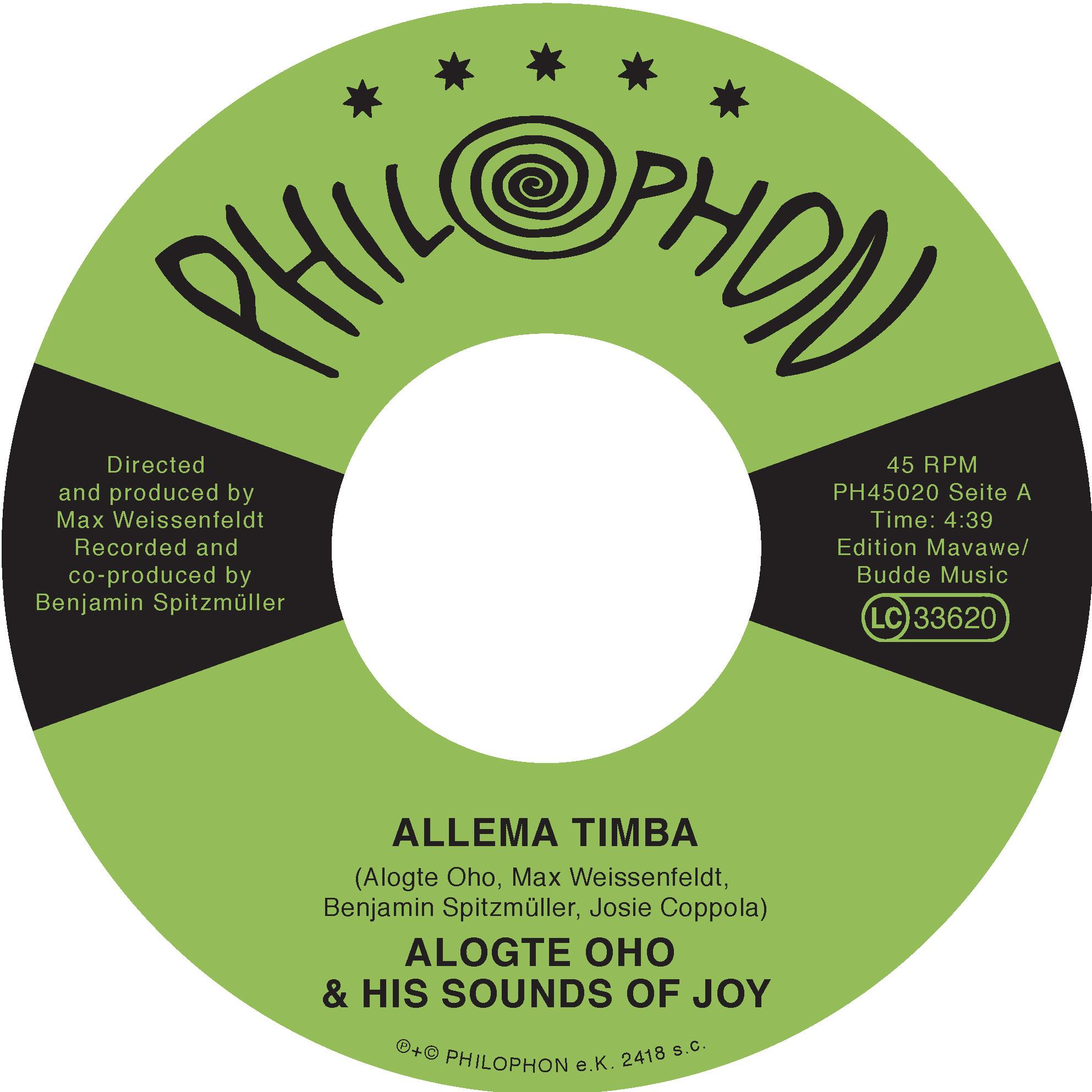 Allema Timba - Alogte Oho & His Sounds Of Joy