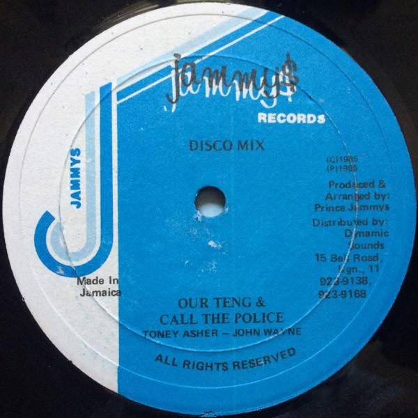 Our Teng / Call The Police / Back Off / Version - Tony Asher
