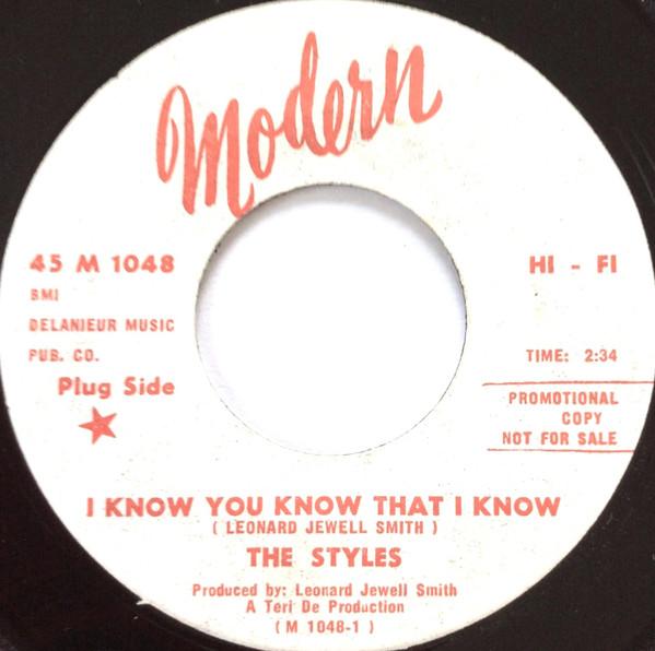 I Know You Know That I Know - The Styles