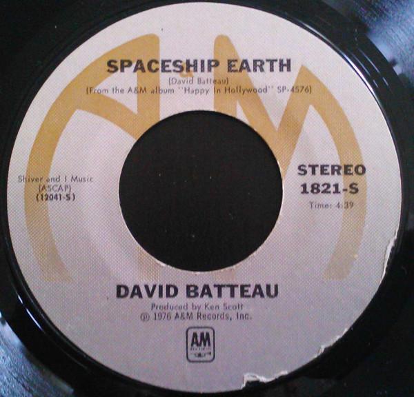 Happy In Hollywood / Spaceship Earth - David Batteau