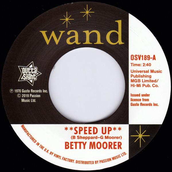 Speed Up / It's My Thing  - Betty Moorer