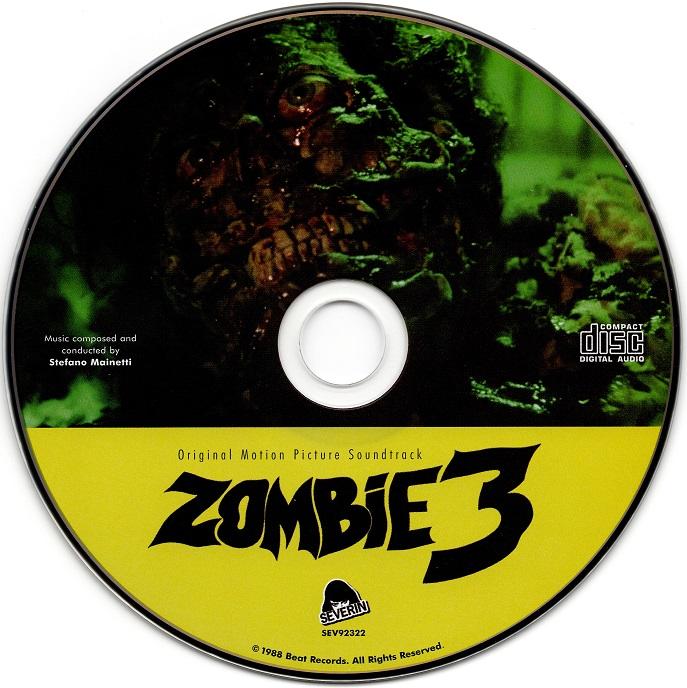 Zombie 3 Soundtrack (Severin Films) Remastered - Stefano Mainetti
