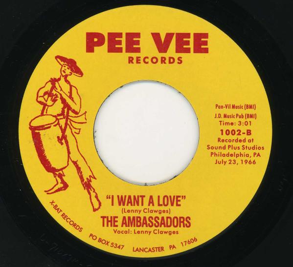 Those Things Called Girls / I Want A Love - The Ambassadors