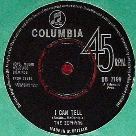 I Can Tell - The Zephyrs