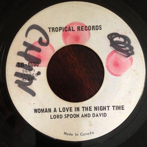 Woman A Love In The Night Time  - Lord Spoon & David