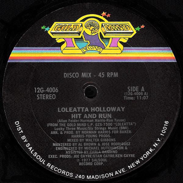 Hit And Run - Loleatta Holloway