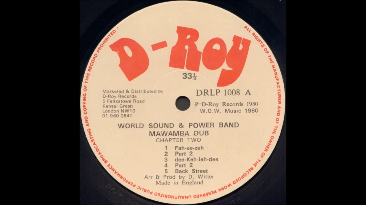 Mawamba Dub (Warrior) Chapter Two - Word Sound & Power