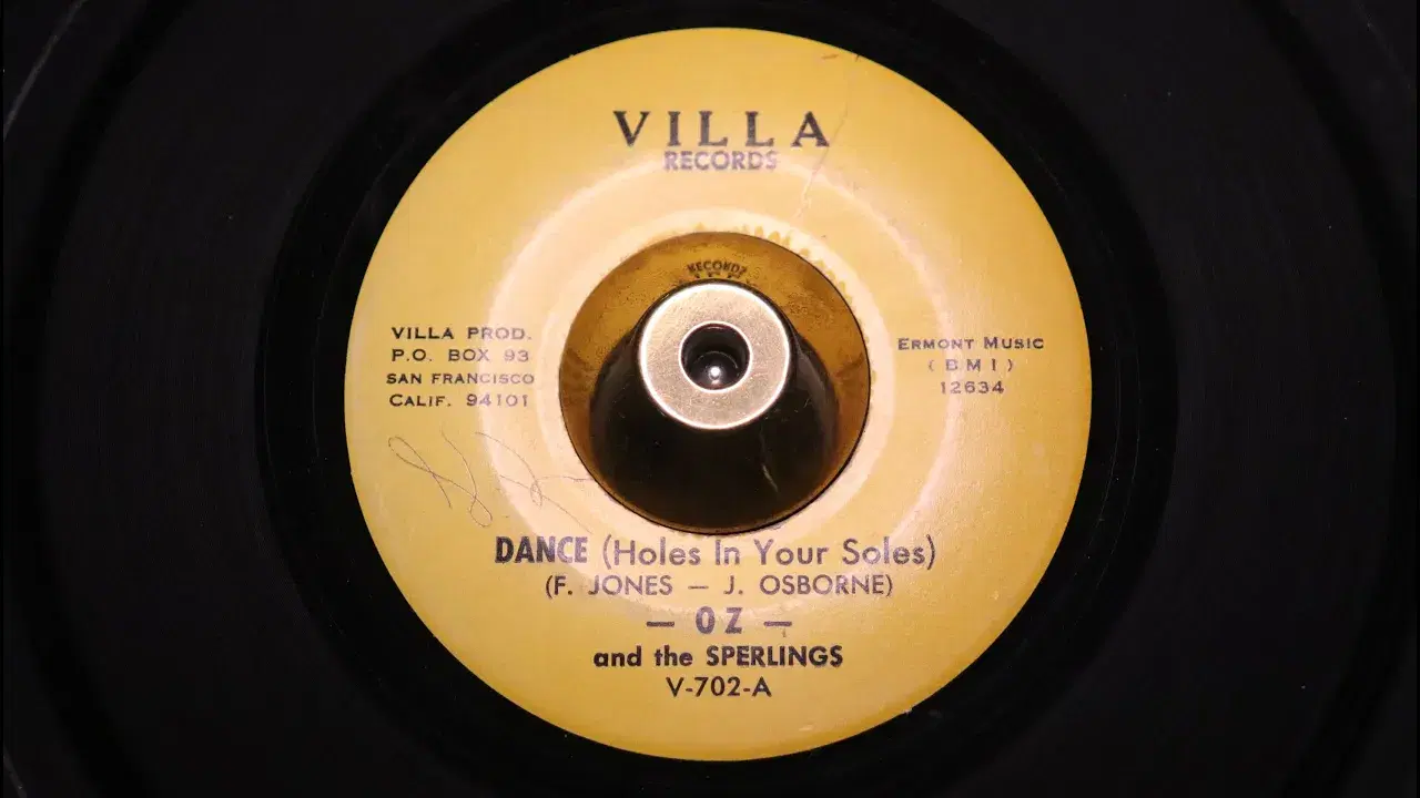 Dance (Hole In Your Shoes) / I Can't Jerk - The Ozz & Sperlings