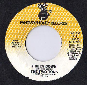 Two Tons Of Fun / Backatcha - The Two Tons
