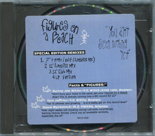 You Ain't Seen Nothing Yet (CDS Promo - 1989) - Figures On A Beach