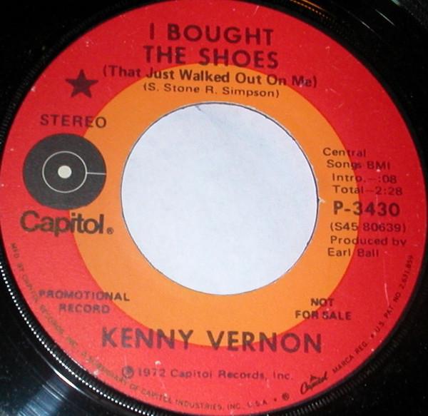 I Bought The Shoes (That Just Walked Out On Me) - Kenny Vernon