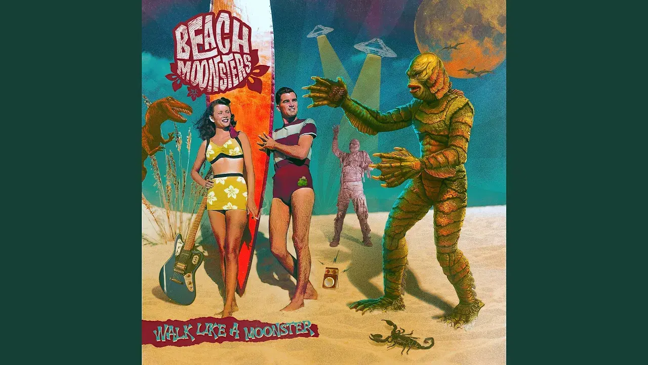 WALK LIKE A MOONSTER - BEACH MOONSTERS, Anthony Januel