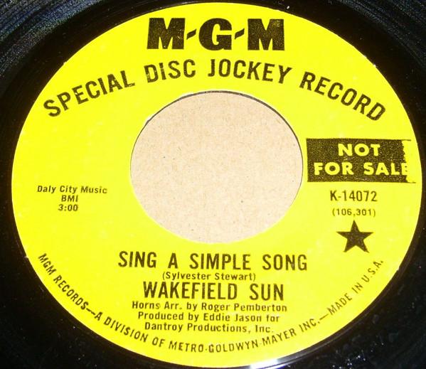 Sing A Simple Song - Wakefield Sun