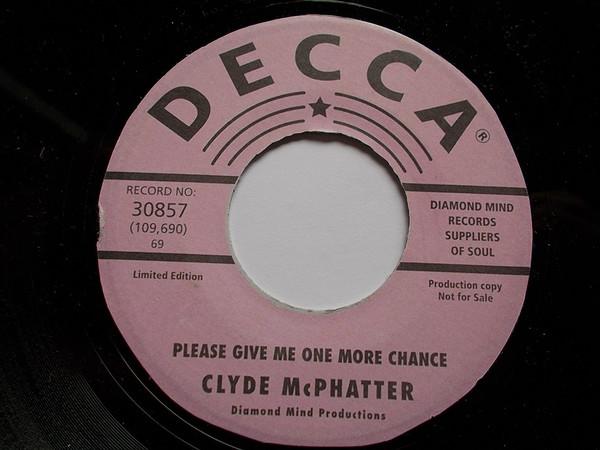 Please Give Me One More Chance / Pressure - Clyde McPhatter