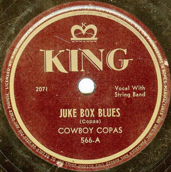 Juke Box Blues / No More Roamin' - Cowboy Copas
