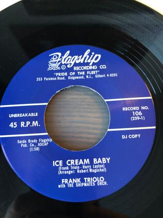 Ice Cream Baby / Pretty Little Woman  - Frank Triolo