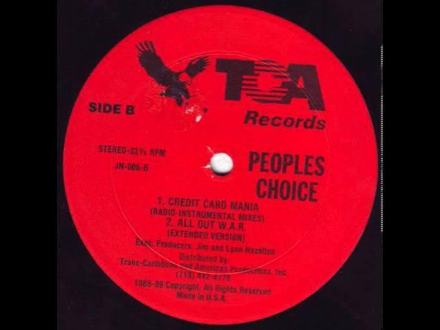 All Out W.A.R. / Credit Card Mania - People’s Choice