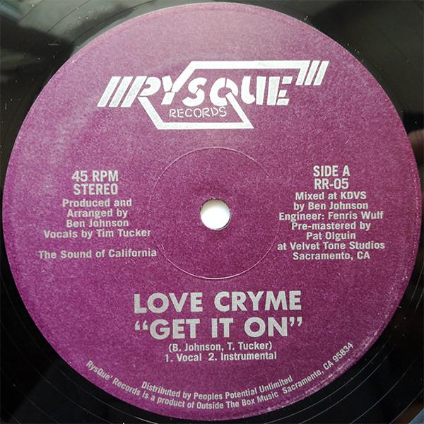 Get It On - LOVE CRYME