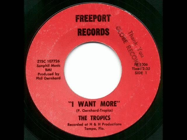 I Want More / Goodbye My Love - The Tropics