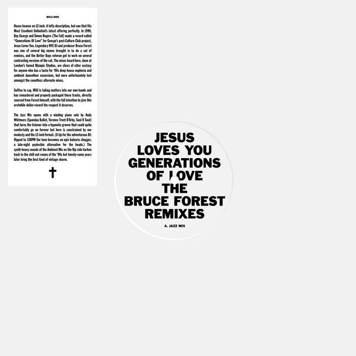Generations Of Love (The Bruce Forest Remixes) - Jesus Loves You