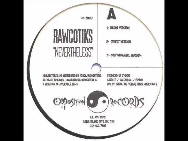 Nevertheless / Real Heads - Rawcotics