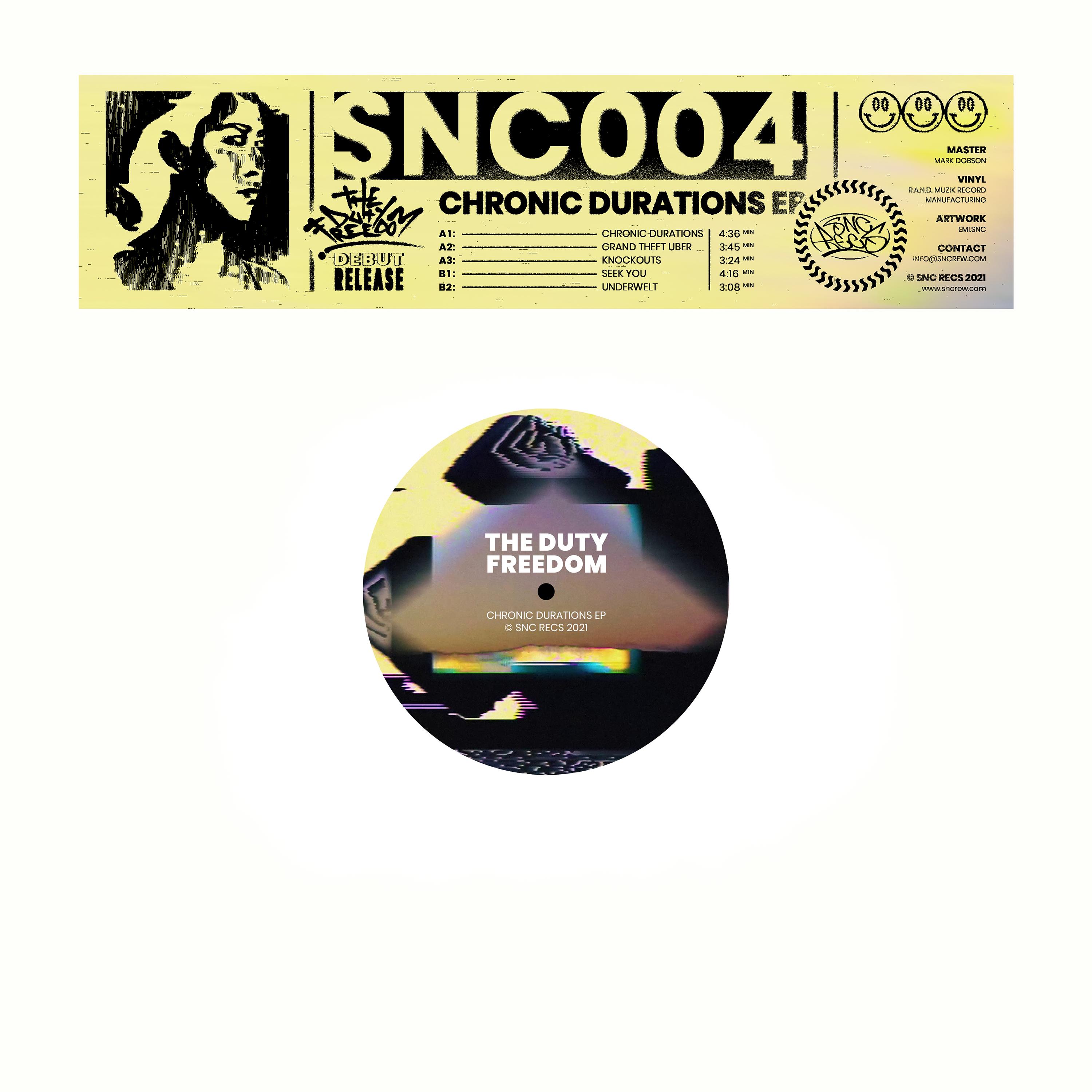Chronic Durations EP SNC 12" 004 - The Duty Freedom