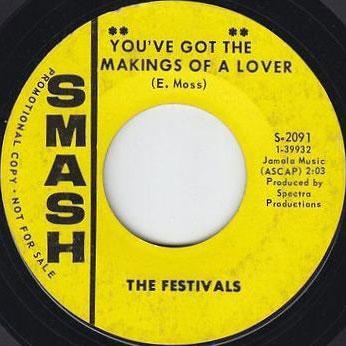 United / You’ve Got The Makings Of A Lover - The Festivals