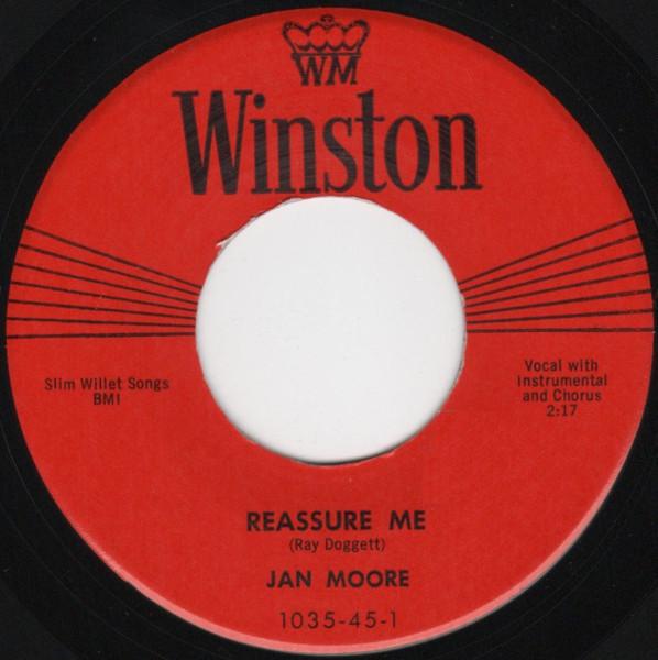 Reassure Me / Play It Cool - Jan Moore