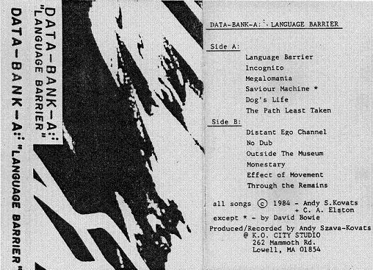 Language Barrier - Data Bank A