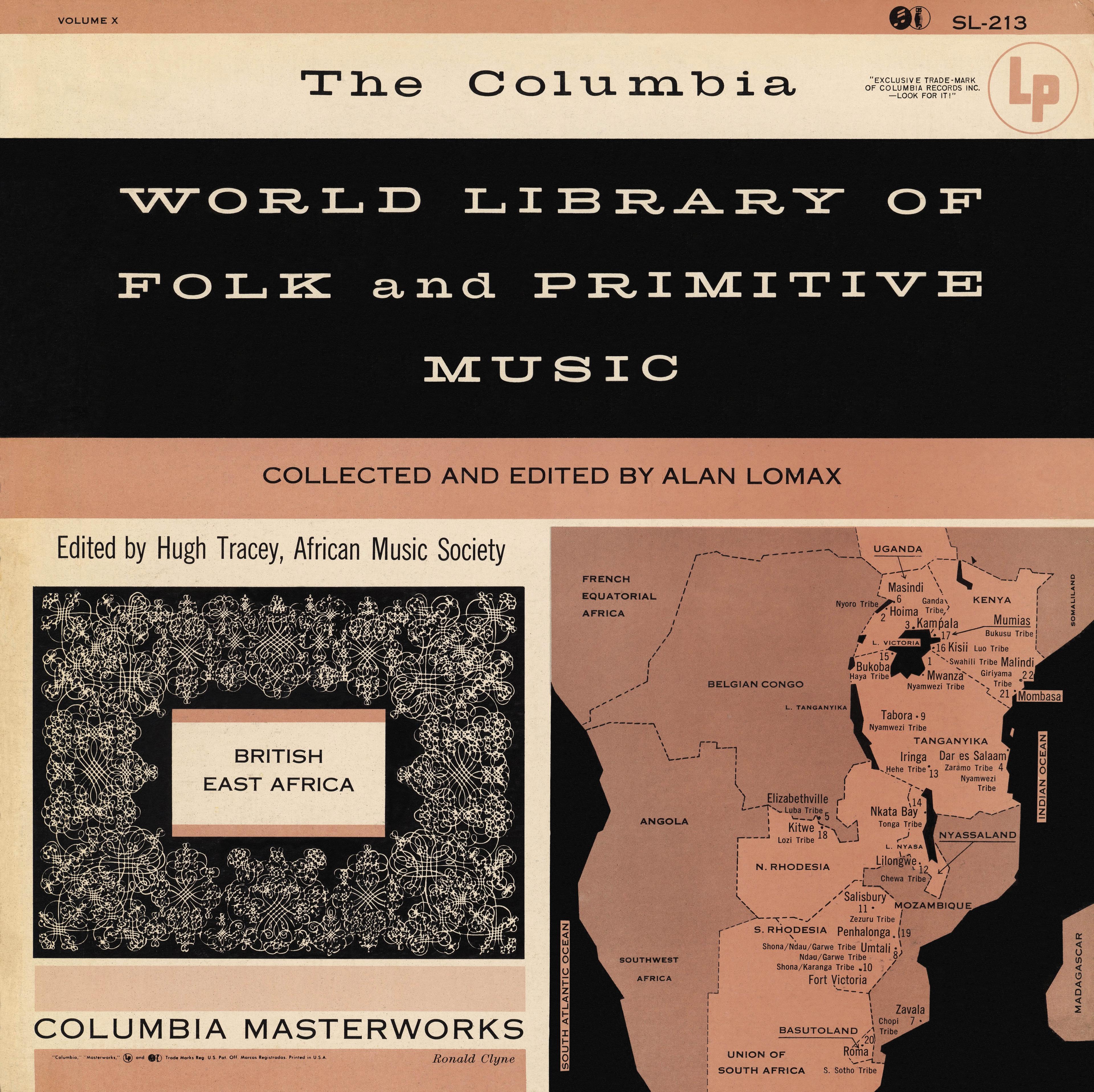 World Library Of Folk & Primitive Music: British East Africa - Manyanga Drum Rhythms