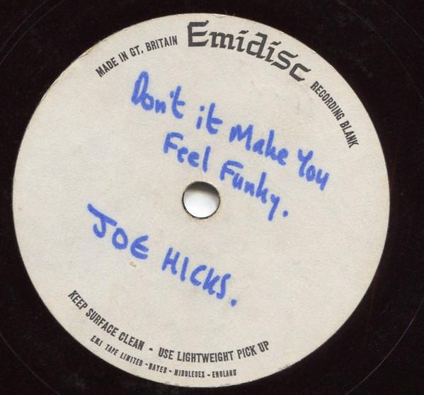  - Joe Hicks