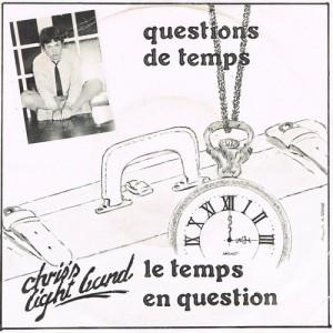 Questions De Temps (7", 1978) - Chris's Light Band