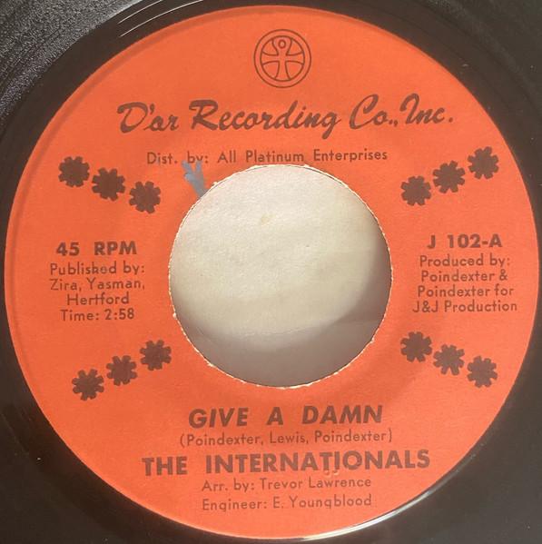 Give A Damn / Push Button Love - The Internationals
