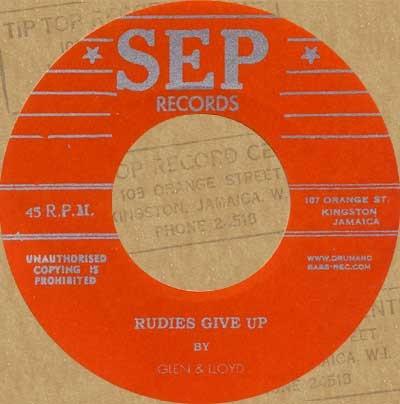 Rudies Give Up / Orange Street Special - Bobby Aitken And The Carib Beats