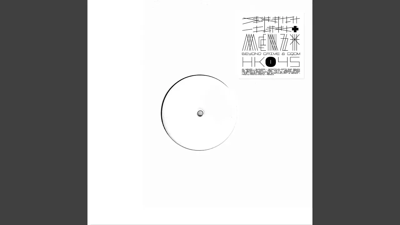 Beyond Gqom & Grime - Menzi