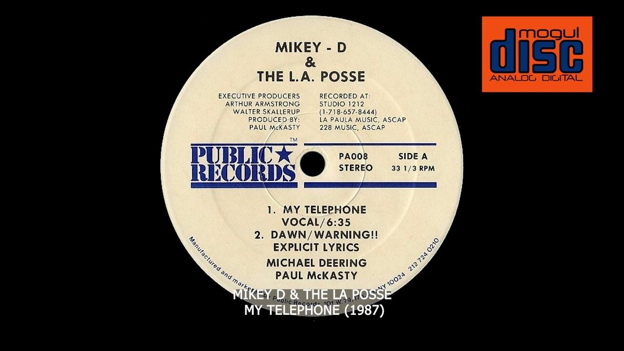 My Telephone - Mikey D & The L.A. Posse